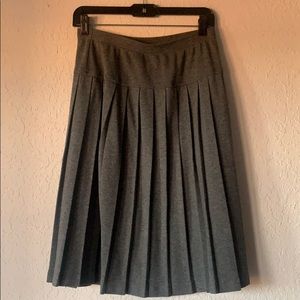 C.D. Petites pleated Skirt